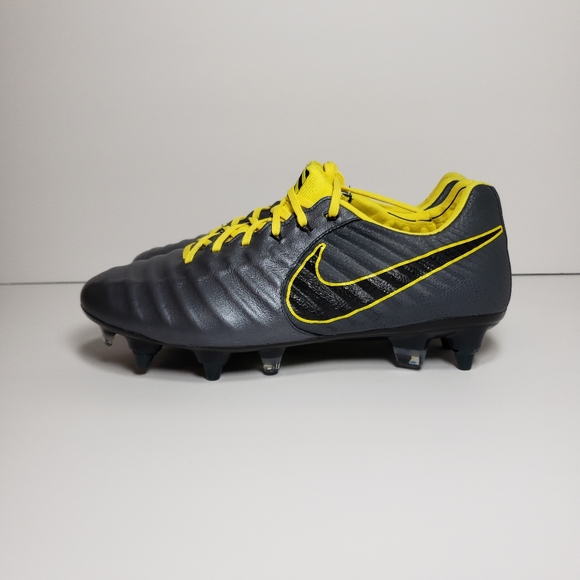 SOLD! Tiempo Legend 7 Elite SG Pro AC 'Grey Opti Yellow' - Picture 4 of 5